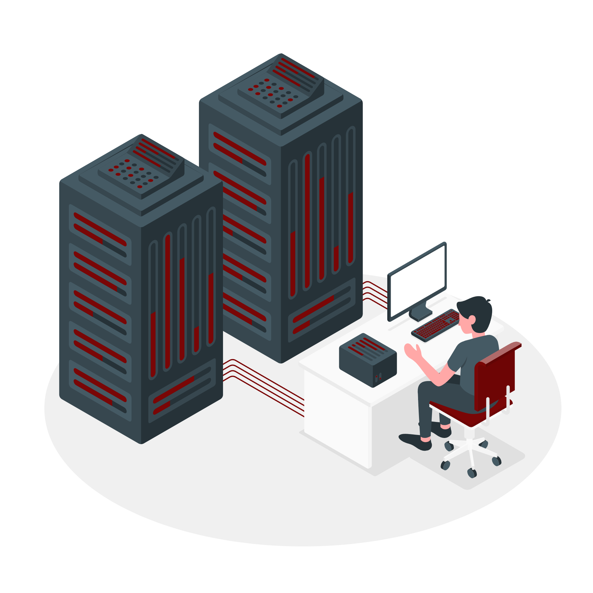 Illustration of security and protection